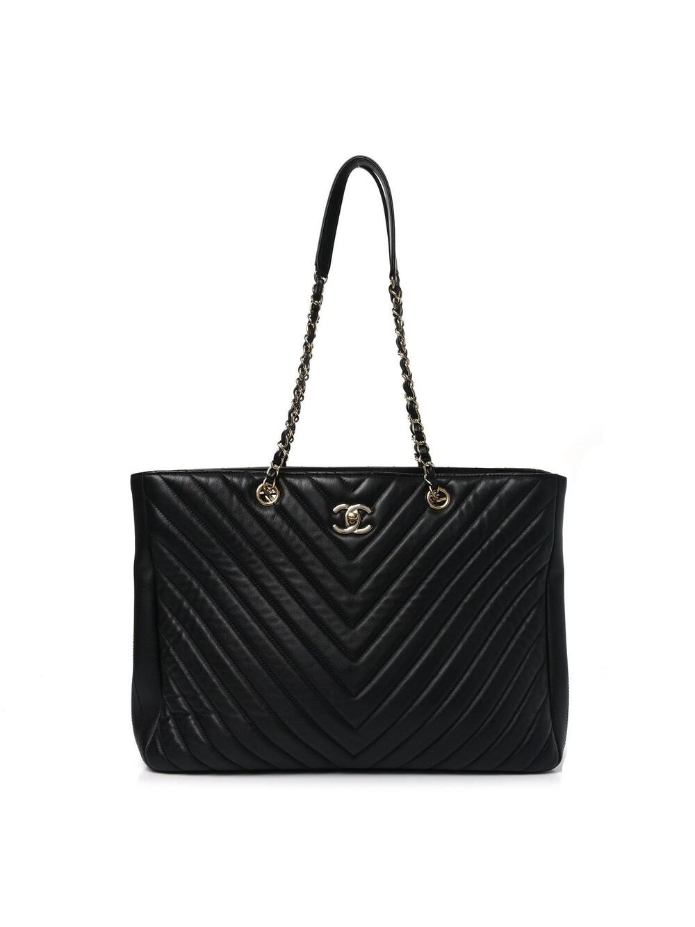 Chanel Iridescent Calfskin Chevron #363744C39B